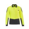 The Syzmik Flux Long Sleeve Polo is a 175gsm polyester with stretch mesh panels.  XXS-7XL.  6 colours.  Great branded long sleeve hi vis polos. 