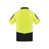 The Syzmik Flux Short Sleeve Polo is a 175gsm polyester with stretch mesh panels.  XXS-7XL.  6 colours.  Great branded short sleeve hi vis polos.