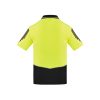 ZH315 Syzmik Flux Short Sleeve Polo – Yellow/Black
