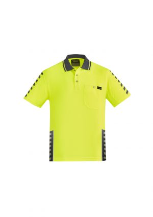 The Syzmik Mens Komodo Polo is a 175gsm hi vis polo.  6 colours.  Hi Vis compliant.  XXS - 7XL.  Great branded hi vis polos from Syzmik.
