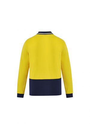 The Syzmik Hi Vis Cotton Long sleeve Polo is a natural, soft cotton fabric, hi vis polo. 2 colours. XXS - 7XL. Great branded hi vis cotton polos from Syzmik.