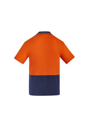 The Syzmik Hi Vis Cotton Short Sleeve Polo is a natural, soft cotton fabric, hi vis polo.  2 colours.  XXS - 7XL.  Great branded hi vis cotton polos from Syzmik.