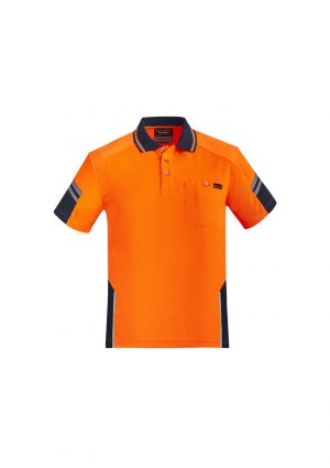 The Syzmik Reinforced Hi Vis Squad Short Sleeve Polo is a 100% polyester, 175gsm polos.  2 colours.  XXS - 7XL.  Great branded hi vis short sleeve polo shirt.