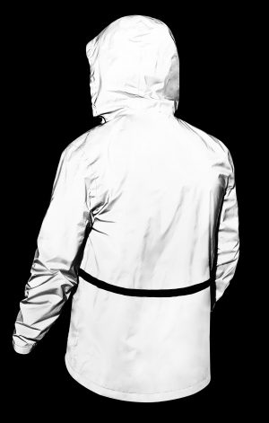 The Syzmik Reflective Waterproof Streetworx Jacket is made from fully reflective material. Increases safety at night. In Silver. Great hi viz jackets from Syzmik