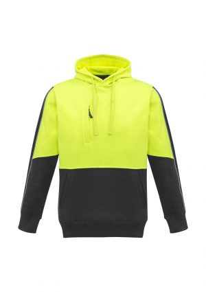 The Syzmik Unisex Hi Vis Pullover Hoodie is a warm 320gsm pullover hoodie in 4 colours.  XXS - 7XL.  Great branded hi vis hoodies for your team from Syzmik.
