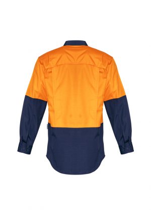 The Syzmik Mens Rugged Cooling Hi Vis Spliced Shirt is a square weave cotton ripstop hi vis shirt. 4 colours. XXS - 7XL. Great branded hi vis wear.