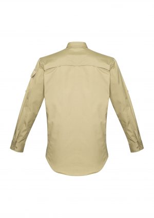 The Syzmik Mens Rugged Cooling Shirt is a square weave cotton ripstop shirt. 4 colours. XXS - 7XL. Great branded Syzmik tradie work shirts.