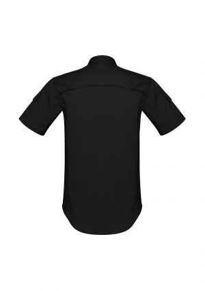 The Syzmik Mens Rugged Cooling Shirt is a square weave cotton ripstop shirt. 4 colours. XXS - 7XL. Great branded Syzmik tradie work shirts.