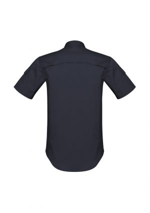 The Syzmik Mens Rugged Cooling Shirt is a square weave cotton ripstop shirt. 4 colours. XXS - 7XL. Great branded Syzmik tradie work shirts.
