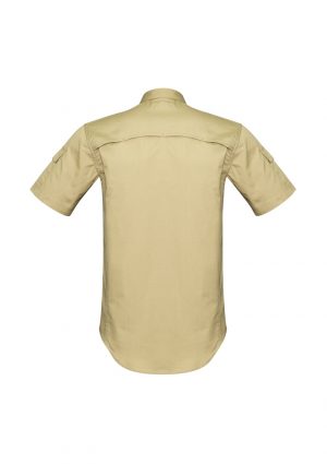 The Syzmik Mens Rugged Cooling Shirt is a square weave cotton ripstop shirt. 4 colours. XXS - 7XL. Great branded Syzmik tradie work shirts.