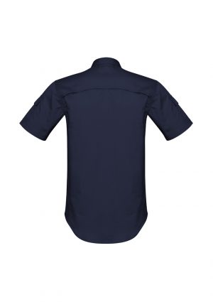 The Syzmik Mens Rugged Cooling Shirt is a square weave cotton ripstop shirt. 4 colours. XXS - 7XL. Great branded Syzmik tradie work shirts.