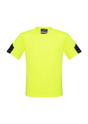 The Syzmik Hi Vis Squad T Shirt is a 145gsm, polyester hi vis tee.  2 colours.  XS - 7XL.  Great branded hi vis tees and workwear from Syzmik.