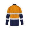 ZW520 Syzmik Mens Lightweight Bio Motion Shirt Orange/Navy – Promotrenz