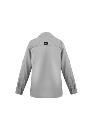 The Syzmik Womens Outdoor Long Sleeve Shirt is a 100% polyester ripstop lightweight work shirt.  6 colours.  6 - 24.  Great branded long sleeve work shirts.