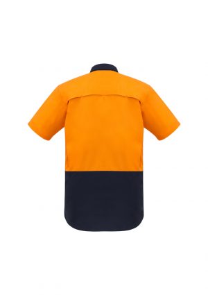 The Syzmik Mens Rugged Cooling Hi Vis Spliced Shirt is a square weave cotton ripstop hi vis shirt. 4 colours. XXS - 7XL. Great branded hi vis wear.