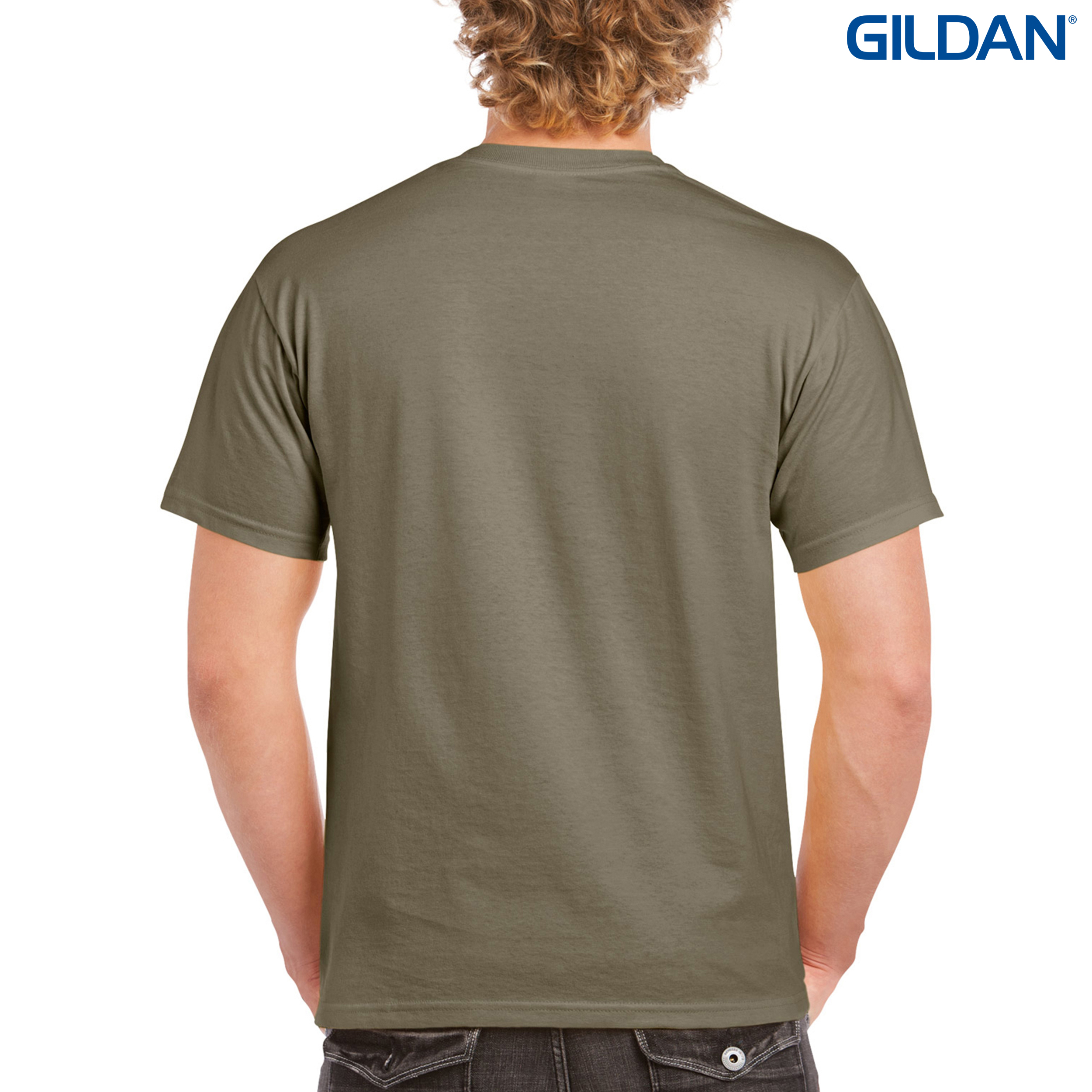 gildan olive t shirt