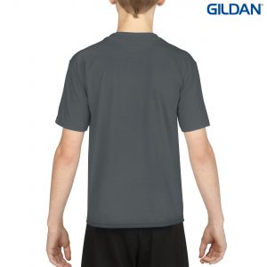 The Gildan Performance Youth T-Shirt is a 100% Polyester driwear tee.  XS-XL.  7 colours.  Great performance tees from Gildan.  Ladies and Mens styles available.