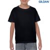 5000B Gildan Heavy Cotton Youth T-Shirt – Black