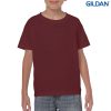 5000B Gildan Heavy Cotton Youth T-Shirt – Maroon