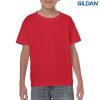 5000B Gildan Heavy Cotton Youth T-Shirt – Red