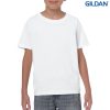 5000B Gildan Heavy Cotton Youth T-Shirt – White