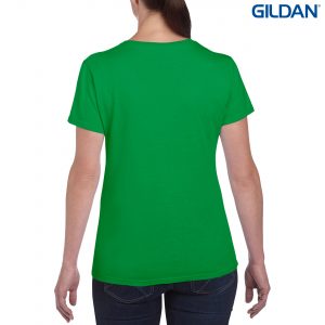 The Gildan Heavy Cotton Ladies T Shirt is a 180gsm cotton tee.  Mens and kids available too.  20 colours.  S - 3XL.  Great branded heavy cotton tees from Gildan.