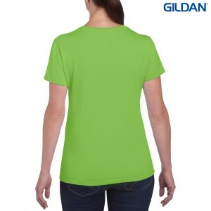 The Gildan Heavy Cotton Ladies T Shirt is a 180gsm cotton tee.  Mens and kids available too.  20 colours.  S - 3XL.  Great branded heavy cotton tees from Gildan.