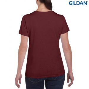 The Gildan Heavy Cotton Ladies T Shirt is a 180gsm cotton tee.  Mens and kids available too.  20 colours.  S - 3XL.  Great branded heavy cotton tees from Gildan.