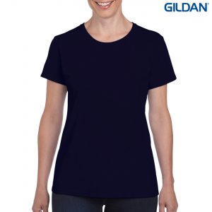 The Gildan Heavy Cotton Ladies T Shirt is a 180gsm cotton tee.  Mens and kids available too.  20 colours.  S - 3XL.  Great branded heavy cotton tees from Gildan.
