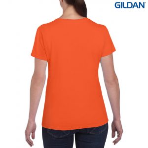 The Gildan Heavy Cotton Ladies T Shirt is a 180gsm cotton tee.  Mens and kids available too.  20 colours.  S - 3XL.  Great branded heavy cotton tees from Gildan.