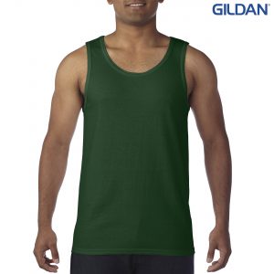 The Gildan Heavy Cotton Adult Singlet is a 180gsm 100% cotton jersey adult singlet. 8 colours. Great cost effective adult tank tops ready for branding.
