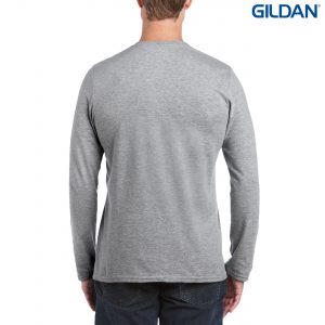 The Gildan Adult Long Sleeve T Shirt is a 100% cotton fitted long sleeve tee.  4 colours.  S - 3XL.  Great branded long sleeve tees from Gildan.