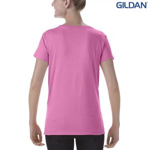 The Gildan Softstyle Ladies' Deep Scoop T-Shirt is a cotton tee with deep scoop neckline.  10 colours.  S - 3XL. Great ladies cotton tees from Gildan.