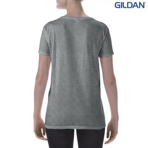 The Gildan Softstyle Ladies' Deep Scoop T-Shirt is a cotton tee with deep scoop neckline.  10 colours.  S - 3XL. Great ladies cotton tees from Gildan.