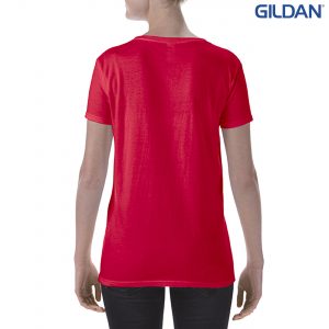 The Gildan Softstyle Ladies' Deep Scoop T-Shirt is a cotton tee with deep scoop neckline.  10 colours.  S - 3XL. Great ladies cotton tees from Gildan.