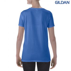 The Gildan Softstyle Ladies' Deep Scoop T-Shirt is a cotton tee with deep scoop neckline.  10 colours.  S - 3XL. Great ladies cotton tees from Gildan.