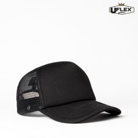 The Youth UFlex Foam Trucker Cap is a 5 panel polyester/nylon trucker cap.  4 colours.   One size.  Great branded U-Flex headwear.