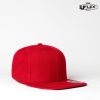 The UFlex Snap Back 6 Flat Peak Cap is an acrylic/wool constructed 6 panel cap.  Embroidery or transfer recommended.  9 colours. Great branded caps.