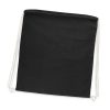 111804 Trends Collection Cotton Drawstring Backpack – Black – Promotrenz