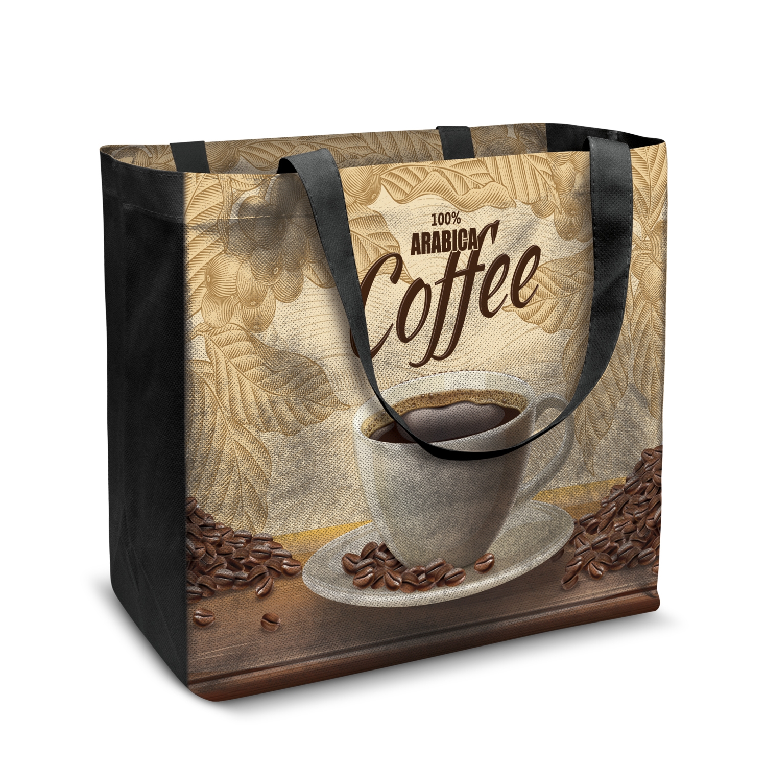 Trends Collection City Shopper Tote Bag Laminated Promotrenz