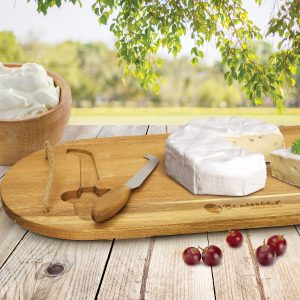 115955 Trends Coventry Cheese Board - Promotrenz The Trends Coventry Cheese Board is a luxury rustic acacia cheese board. Contains a cheese knife. Multiple branding options. Great corporate gifts.