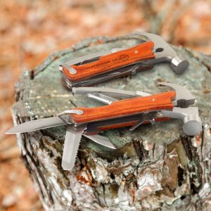 116121 Trends Collection Gladiator Hammer Tool - Promotrenz The Trends Collection Gladiator Hammer Tool is a premium stainless steel multi tool. 12 functions. Printed. Great corporate gifts for your clients.