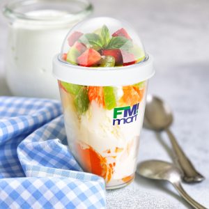 116382 Trends Collection Yogo Cup - Promotrenz The Trends Collection Yogo Cup is a White/Clear cup ideal for on the go brekkie or lunch meals. Great options for busy people. Practical promotional products.