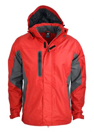 The Aussie Pacific Mens Sheffield Jacket is a polyester twill jacket with a brushed fleece inner. 3 colours. S - 5XL. Great branded waterproof jackets.