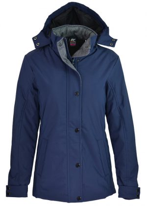 The Aussie Pacific Ladies Parklands Jacket has a polyester satin finish outer, with inner taffeta lining.  2 colours.  8 -  22.  Great branded winter jackets.