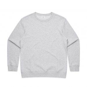 The AS Colour Womens Premium Crew is a relaxed fit, heavyweight, 350gsm Cotton French Terry hoodie. 5 colours. Great printed heavyweight AS Colour crew sweats.