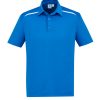 P901MS Biz Collection Sonar Mens Polo – Royal/White – Promotrenz