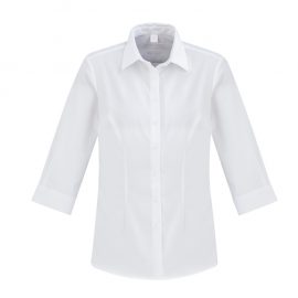 The Biz Collection Regent Ladies 3/4 Sleeve Shirt is a wrinkle resistant 100% premium cotton short sleeve shirt.  2 colours.  6 - 24.  Great work shirts.