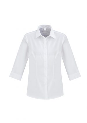 The Biz Collection Regent Ladies 3/4 Sleeve Shirt is a wrinkle resistant 100% premium cotton short sleeve shirt.  2 colours.  6 - 24.  Great work shirts.