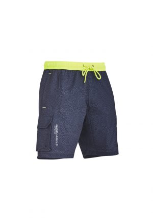 The Syzmik Streetworx Stretch Work Board Short is made from lightweight, quick dry fabric.  Grey Marle or Navy Marle.  XXS - 7XL.  Great work shorts.